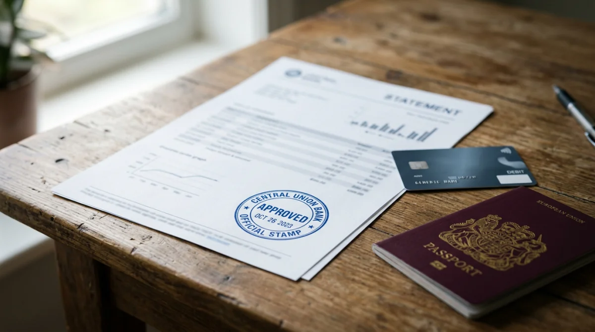 Accepted Formats and Currency for Your Bank Statement